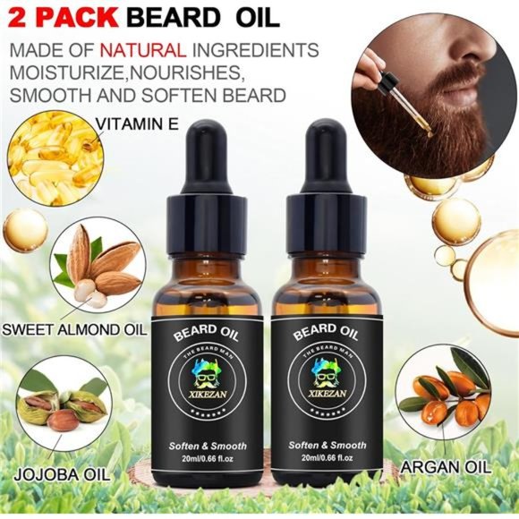 Beard Straightener, 3 in 1 Hair Straightener Brush Beard Straightening Comb - Picture 5 of 6